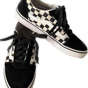 Gently used sz 8.5 woman’s Vans.